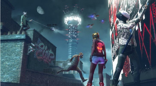 ฉากหนึ่งในเกม Watch Dogs legion  By KUBET Team