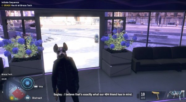 ฉากหนึ่งในเกม Watch Dogs legion  By KUBET Team