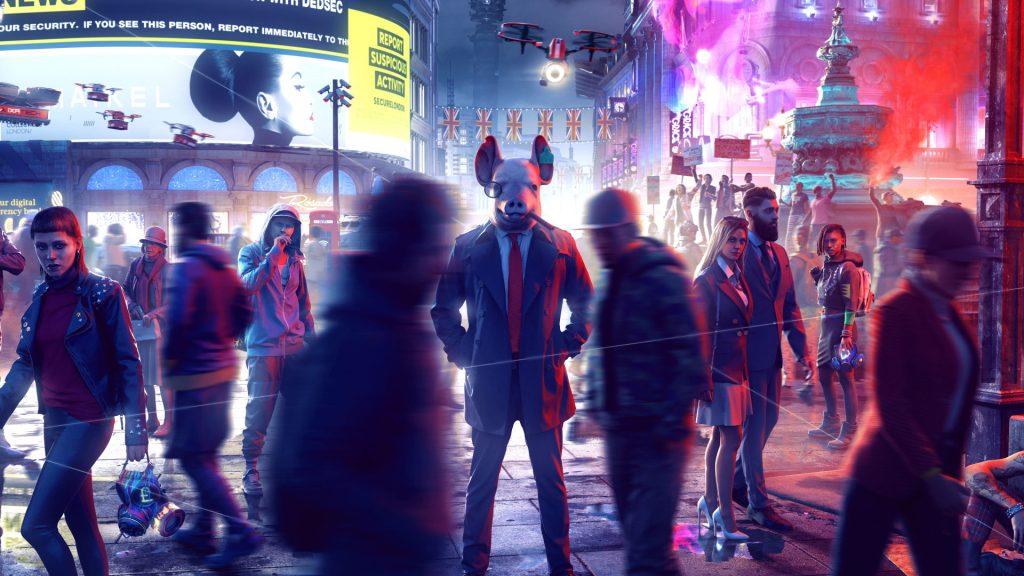 ฉากหนึ่งในเกม Watch Dogs legion  By KUBET Team