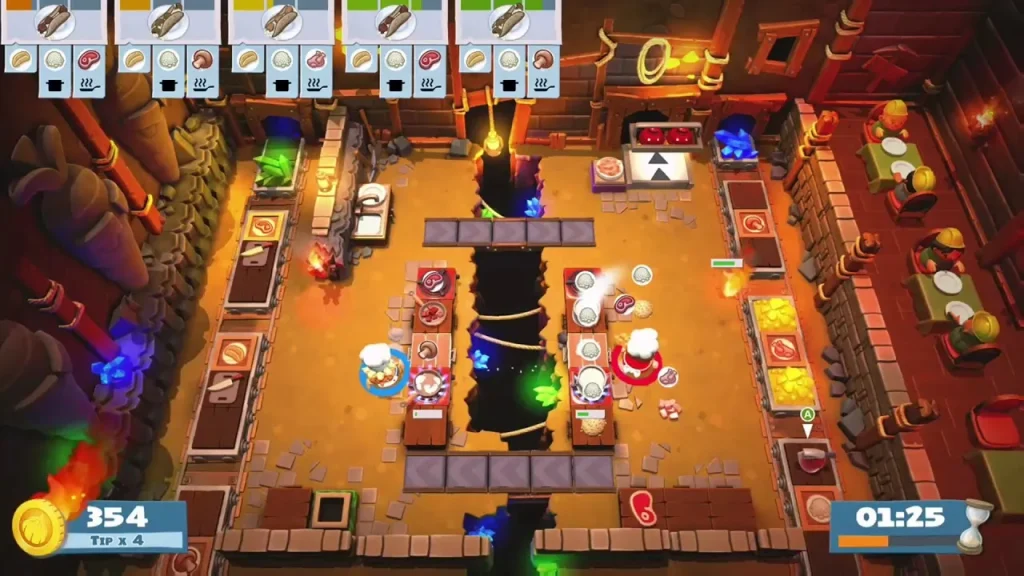 เกมทำอาหาร Overcooked 2 - KUBET Game