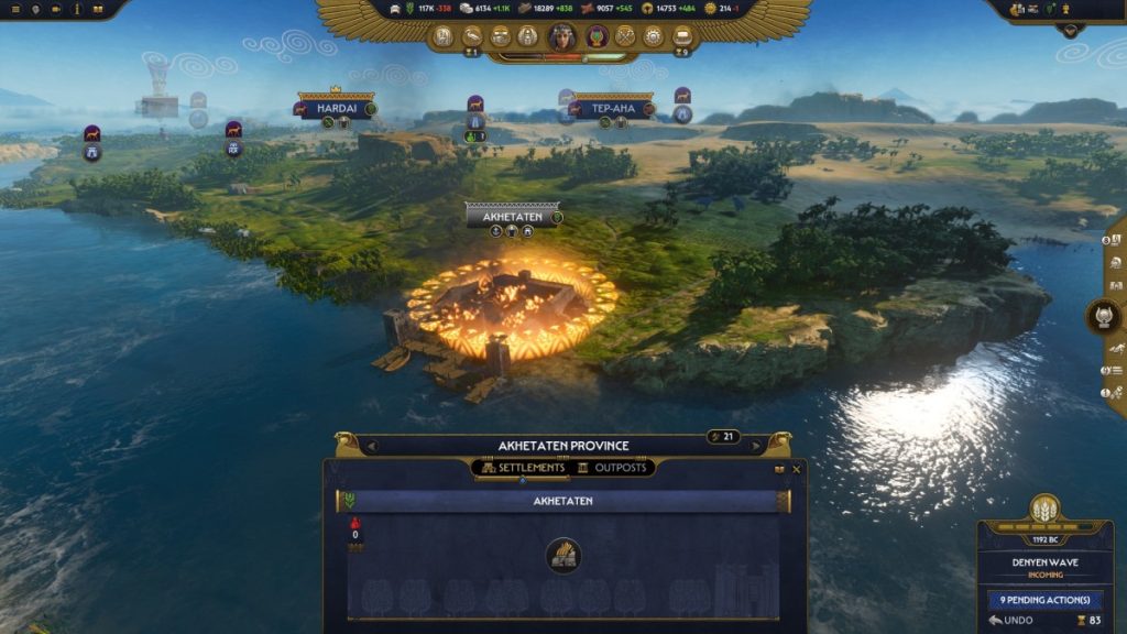  "Total war Pharoah "กำเนิดเทพสงคราม ฟาโรห์อียิปต์  By KUBET
