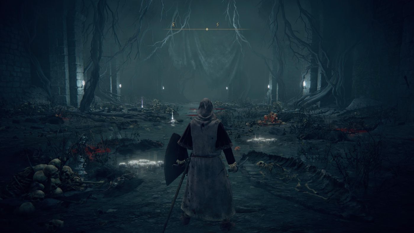 Below stormveil castle ในเกม Elden ring  By KUBET