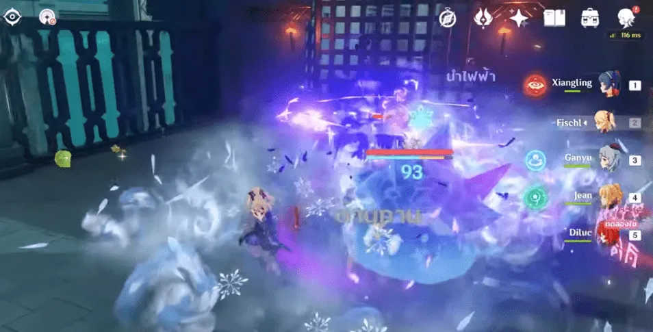 ฉากต่อสู้ในเกมGenshin Impact - KUBET