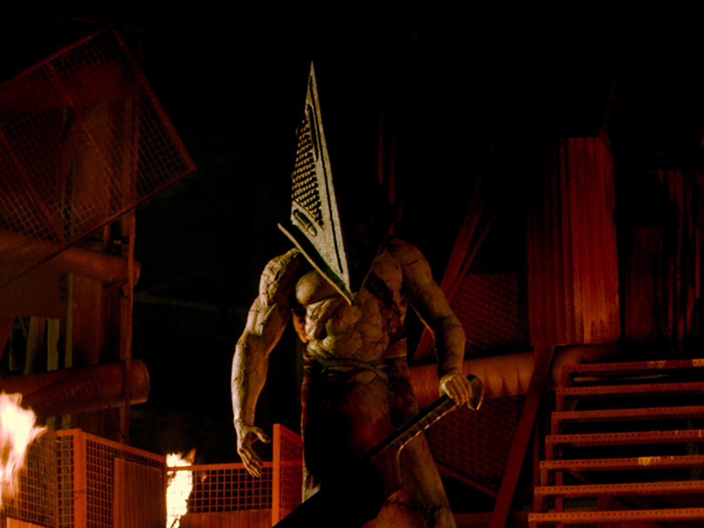 pyramid head จากเกมซีรีส์ silent hill By KUBET