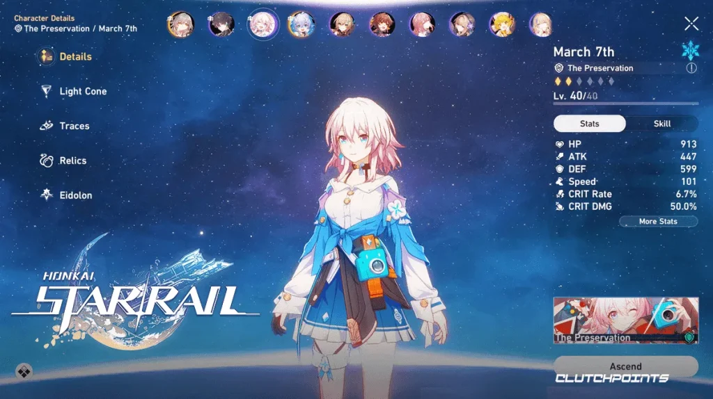 ตัวละครในเกม Honkai : Star Rail - KUBET