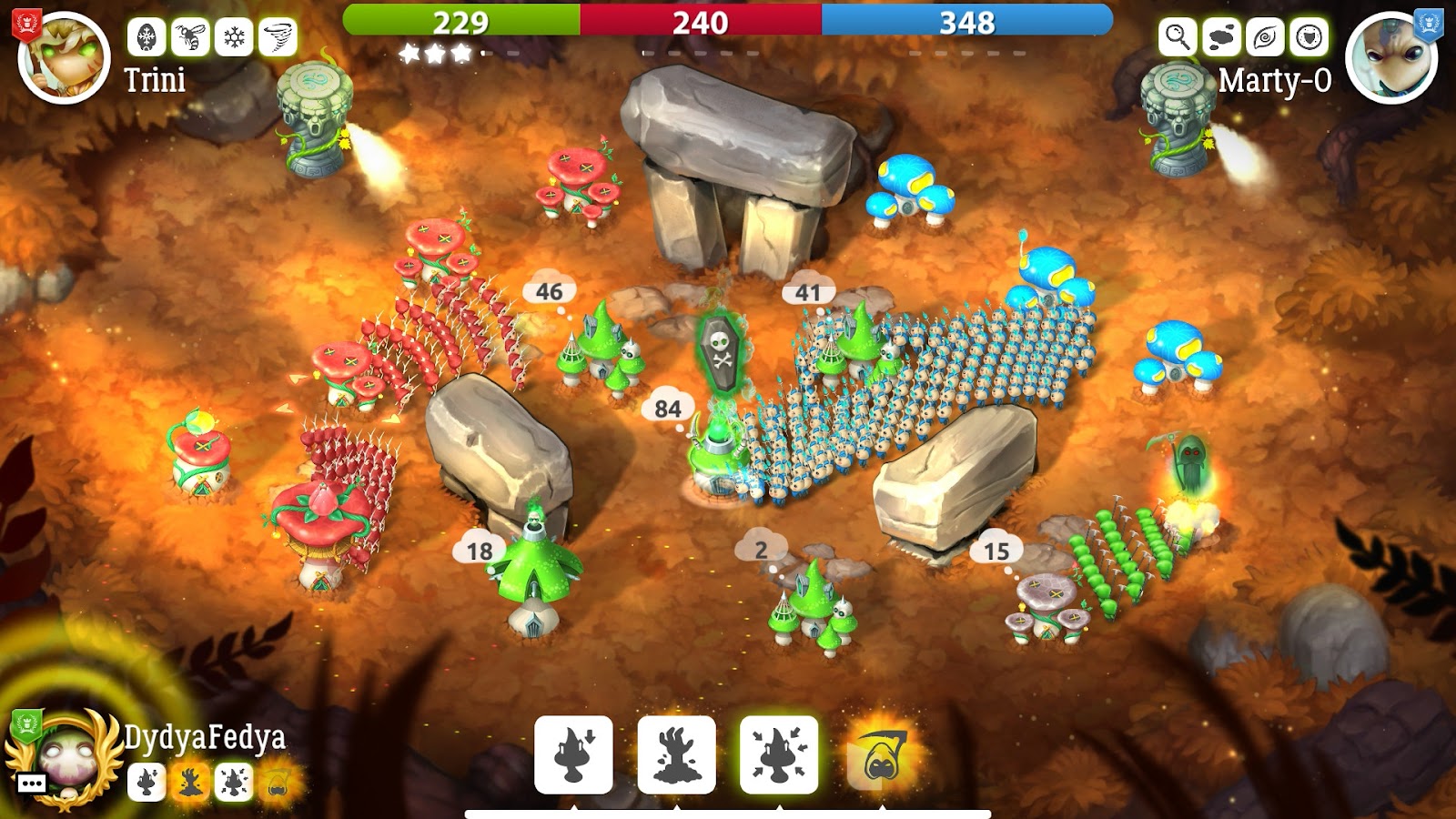 เกม Mushroom Wars 2 KUBET