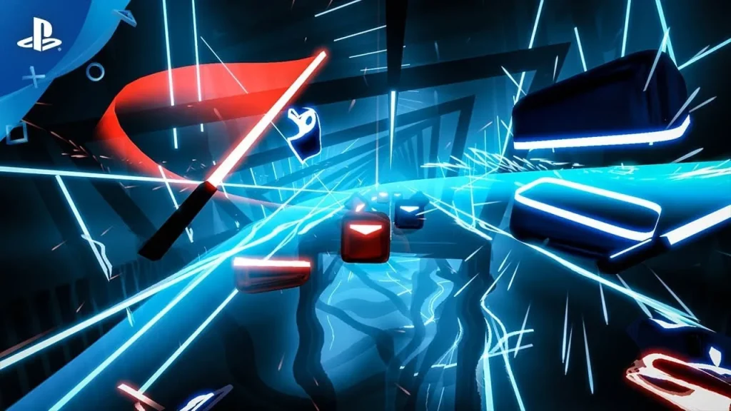 ภาพภายในเกม Beat Saber By KUBET
