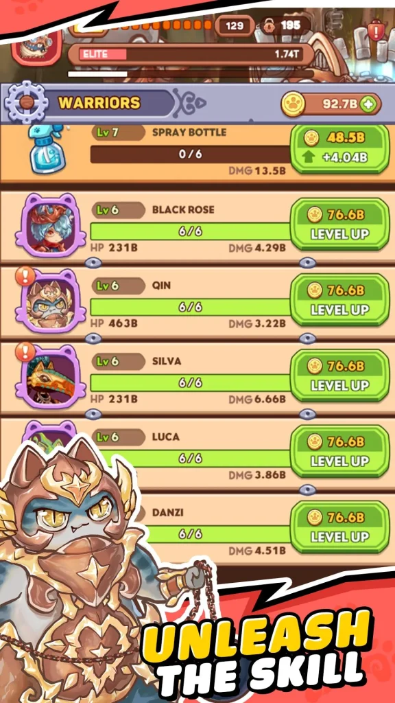 จุดเด่นของเกม Meow Meow Warriors - KUBET