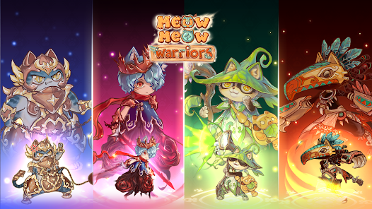 ตัวละครและการอัพเกรด Meow Meow Warriors - KUBET
