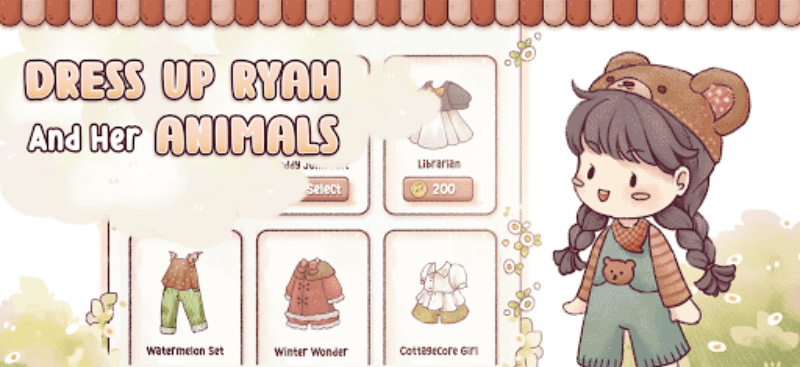 แต่งตัวได้หลากหลายชุด เสื้อผ้าน่ารักในเกม Ryahs Rhythm: Crossword Puzzle - KUBET