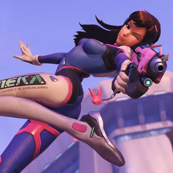 D.va จาก Overwatch - วีดิโอเกม