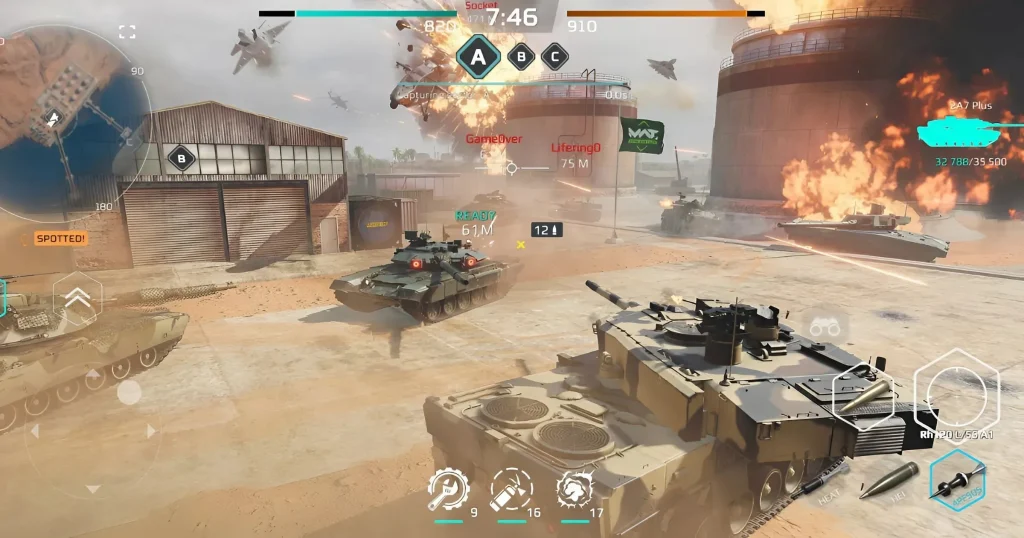 MWT-Tank Battles - เกมมือถือ
