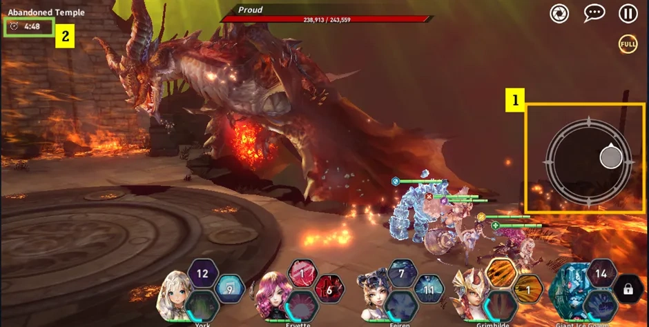 Raid Boss ของ Vestria Chronicles