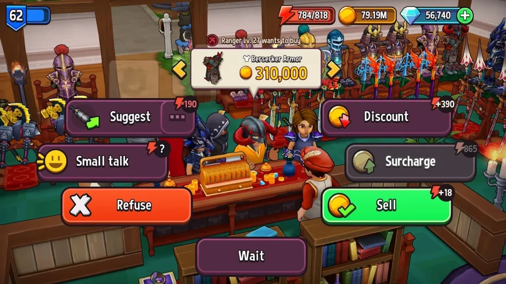 รีวิว Shop Titans 