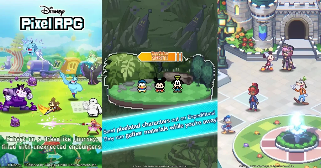 Disney Pixel RPG - เกมมือถือ