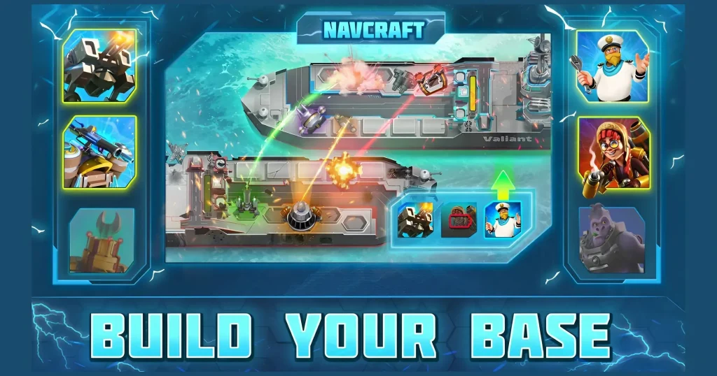 Navy Craft-PvP Tower Defense