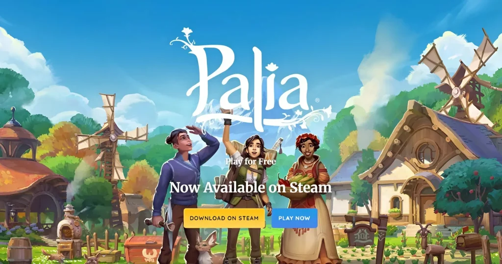Palia - เกมพีซี แนวทำฟาร์ม