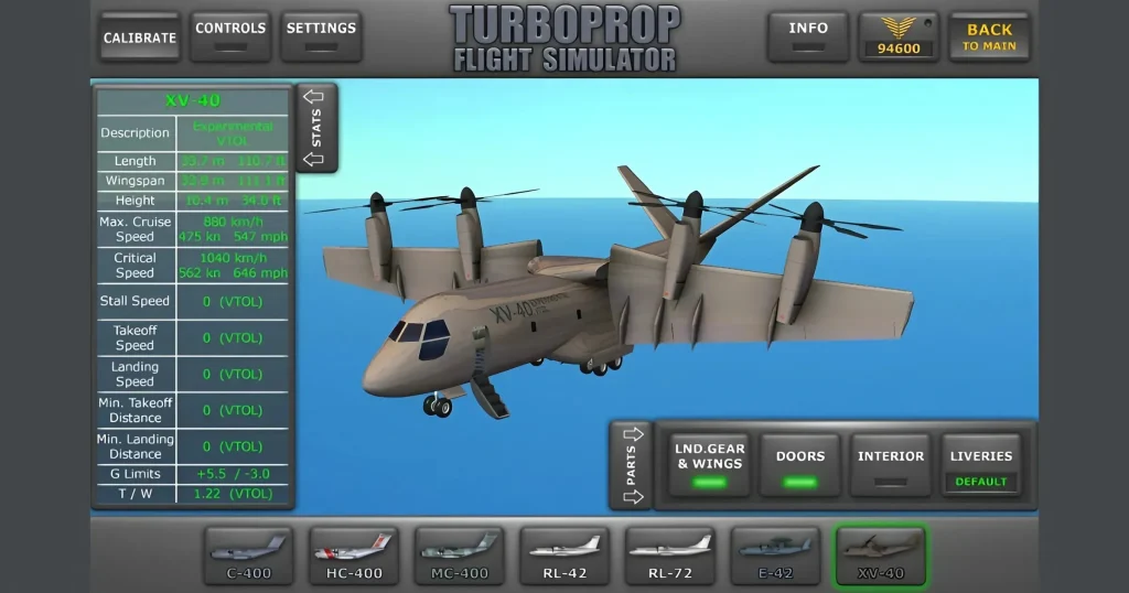 Turboprop Flight Simulator