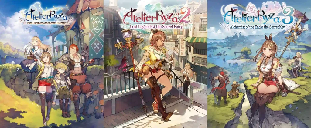 ตัวละคร Ryza จากเกมAtelie ภาค 1-3