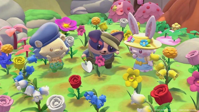 ตัวละคร Sanrio ช่วยกันสร้างบ้านในฝันและตกแต่งเกาะสวรรค์