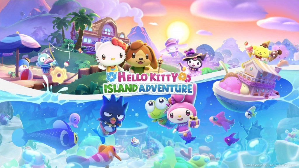ตัวละคร Sanrio ในเกม Hello Kitty Island Adventure
