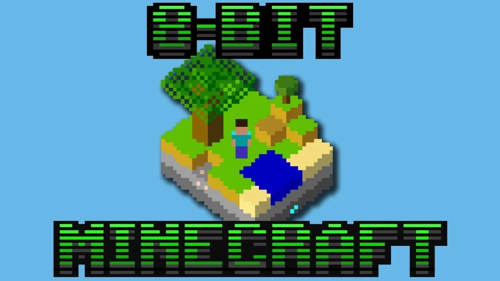 ภาพ 8 bit เกมMinecraft