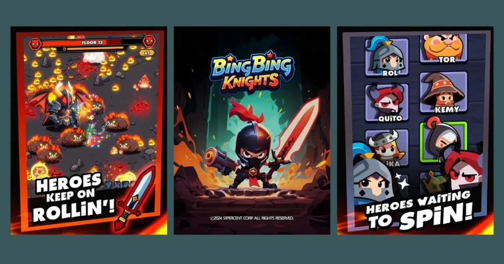 Bingbing Knights Action Merge