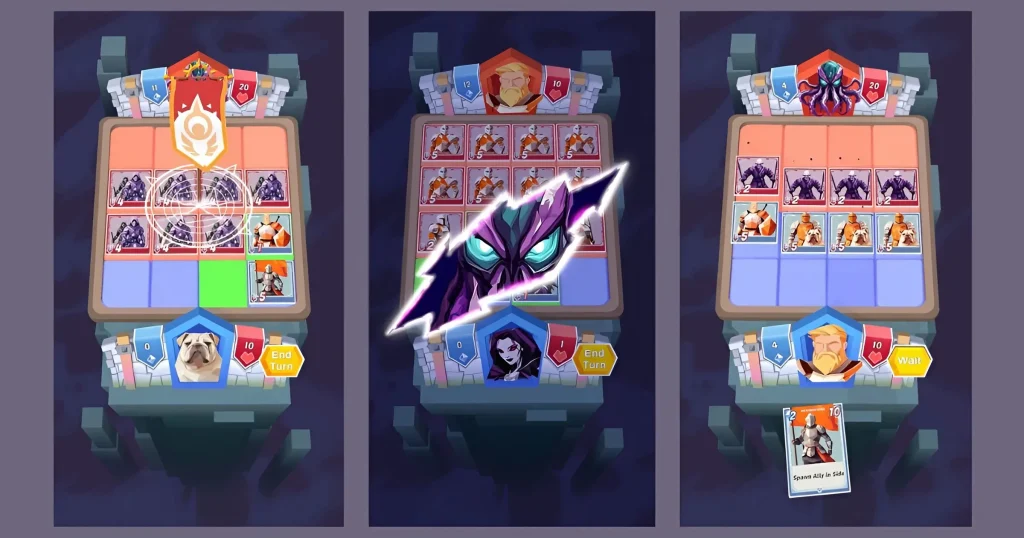 Hero Cards Deck Battle