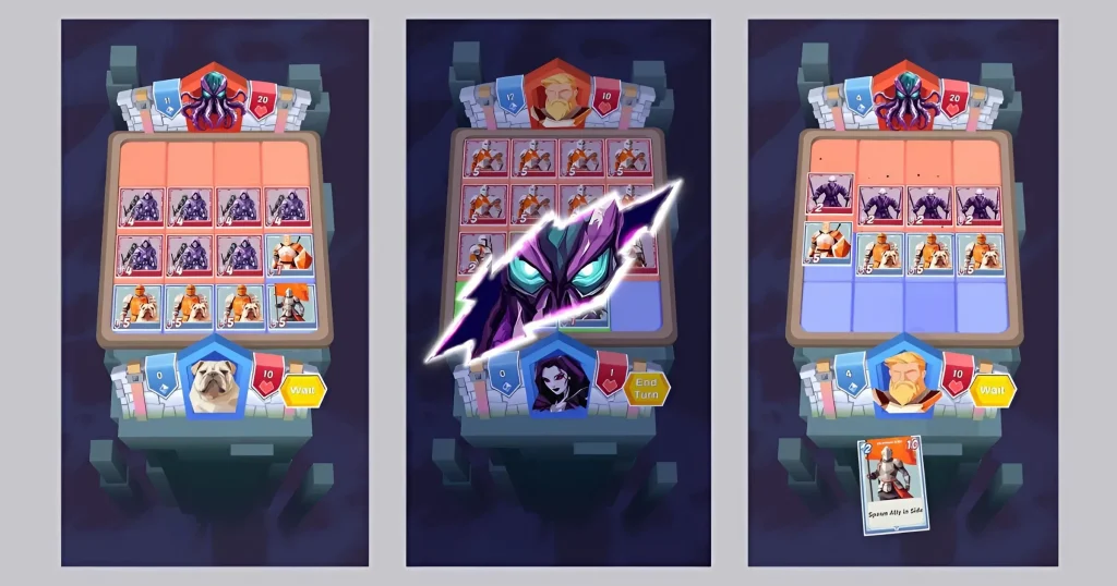 Hero Cards Deck Battle